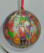 Vintage Victorian Old World Christmas Style Holiday Ornament Motif Decoupage 3