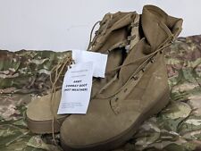 Hot Weather Army Combat Boots Coyote Men’s Size 9.5 W #798 SPEC1C1-17-D-1004 picture