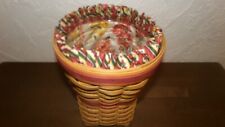 Longaberger May Series Snapdragon Basket Set Liner Protector 9TH IN SERIES picture