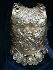 18 Guage Steel Medieval Armor Roman Chiselled Cuirass Reenactment Breastplate FF picture
