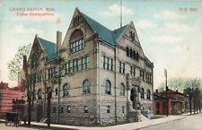 SW Grand Rapids MI 1908 POLICE STATION built 1892 Architect Elijah E. Meyers 1 picture