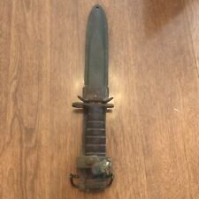 WWII USM4 Imperial Carbine Bayonet with Scabbard picture