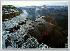 Grand Canyon National Park Winter Storm Continental Postcard picture