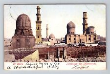 Le Caire Egypt, Tombeaux des Mamelouks, Vintage Postcard picture