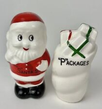 VTG Santa's  Packages Salt & Pepper Shakers picture