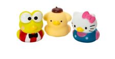 Hello Kitty And Friends Duckz Set Of 3 Rubber Ducks NEW picture