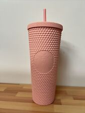 Starbucks Studded 24 oz Spring Collection 2020 Venti Tumbler - Matte Pink NEW picture