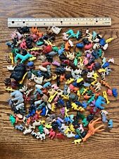 Lot Vintage Tiny Animals CRACKER JACK Prize Plastic Gumball Prize Toys Mini picture