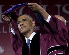 BARACK OBAMA RECEIVES AN HONORARY DEGREE MOREHOUSE COLLEGE - 8X10 PHOTO (CC-085) picture