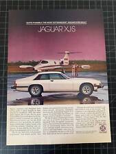 Vintage 1979 Jaguar XJ-S Print Ad picture