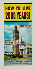 1960s Josephine Tussaud England Wax Museum St Petersburg FL VTG Travel Brochure picture