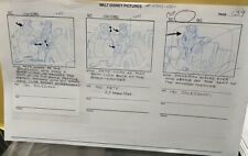GOOF TROOP Disney Production Storyboard Original Ep 47 S1 1993 Rare GOOFY picture