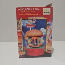 Enesco McDonalds Big Mac Food Folks Fun Music Box 1991 Collectible w Box READ picture