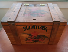 Vintage Budweiser Anheuser Busch Centennial Wooden Beer Crate Box 1876 -1976 picture