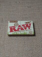Raw 300s 1 1/4 Hemp Rolling Papers Classic Organic Unrefined 300 papers = 1 Pack picture