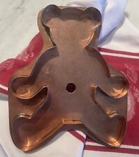 Michael Bonne Martha Stewart Nordstorm Copper Teddy Bear Cookie Cutter picture