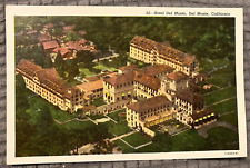 Antique Linen Postcard - Hotel Del Monte, Del Monte, California - VERY CLEAN picture