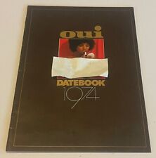 Vintage 1974 OUI Pin-up Sexy Naked Girl Woman Datebook picture
