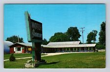 Evansville WI-Wisconsin, Motel Inman, Advertisement, Antique, Vintage Postcard picture