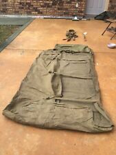 1942 Named WWII US Army Model-1935 Officers Bedding Roll picture