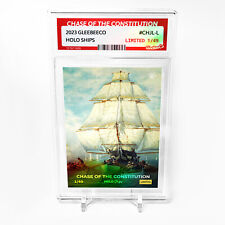 CHASE OF THE CONSTITUTION Art Card 2023 GleeBeeCo Holo Ships Slabbed #CHJL-L /49 picture
