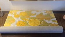 Vintage Retro Mid Century Mod 60's Foil Floral Wall Paper 27
