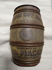 Antique Coffee Tin Imported Barrel  picture