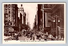 New York City NY, RPPC, 42nd Street, 5th Avenue, Souvenir Vintage Postcard picture