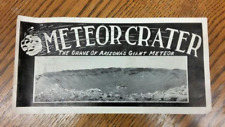 Vintage THE GRAVE OF ARIZONA'S GIANT METEOR CRATER Souvenir Booklet picture