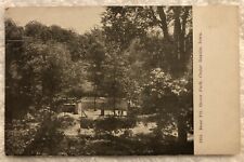 Vintage Post Card RPPC Bear Pit Beaver Park Iowa, Undivided picture
