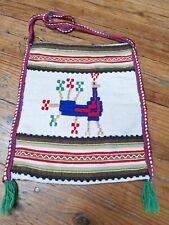 Lot of two Peruvian Medicine Man shaman bag or purse picture