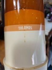 Vintage 1970s Thermos Insulated Coffee Soup Warmer Travel Mug Bottle  picture