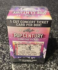 2022 Leaf Pop Century Ticket To The Show Blaster Box Aerosmith? Beatles? 🎟️🎤 picture