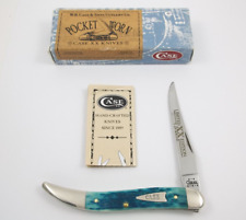 CASE  Caribbean Blue 610094 SS 2002 Medium Toothpick Knife picture