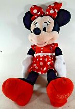 Minnie Mouse Plush Disney Brand Collectible 2016  22'' Red Polka Dot Dress ~ D26 picture