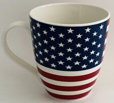Pfaltzgraff American Flag Stars Stripes Mug USA Patriotic Ships FAST picture