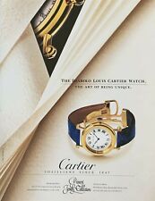 1994 CARTIER Diabolo WATCH The Art of Being Unique PRINT AD picture