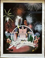 Disneyland 30th Year Poster 1985 - Signed by Charles Boyer - Numbered /24,500 picture