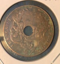 1938 A French Indo-Chine Indo-China 1 One Centime/Cent Bronze Coin-26MM-KM#12.1 picture