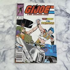 GI Joe ARAH Comic Book #81 Marvel Newsstand 1988 Battle Force 2000 vs Dreadnoks picture