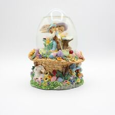 Easter Spring Egg Shape Snow Globe Plays Easter Parade picture