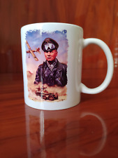 WWII. WW2. Collectible mug Field Marshal Erwin Rommel - Desert Fox. picture