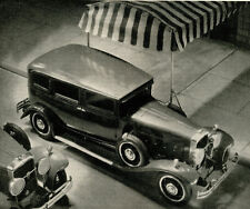 1930 Original New Peerless Ad. Custom Eight Sedan. Cleveland, OH Lg Pg picture