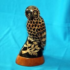 Owl Carving Amazing Detail One Of A Kind Original carving BARRY STEIN picture