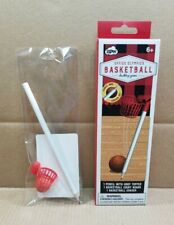 NPW Office Olympics Basketball Desktop Game Novelty Pencil And Eraser Set NEW picture