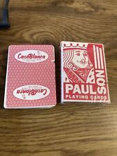 Casa Blanca Poker Cards Deck Mesquite NV, Paulson - made in Mexico picture