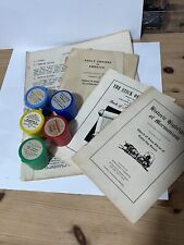 Set of 5 Vintage 1970s LDS Mormon 35mm Filmstrips With Booklets picture