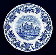 Wedgwood Royal Homes of Britain Blue Dessert Pie Plate 793197 picture