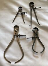 LOT OF (4) VINTAGE MACHINIST CALIPERS picture