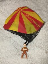 Vintage Curious George Parachutist Parachute Toy picture